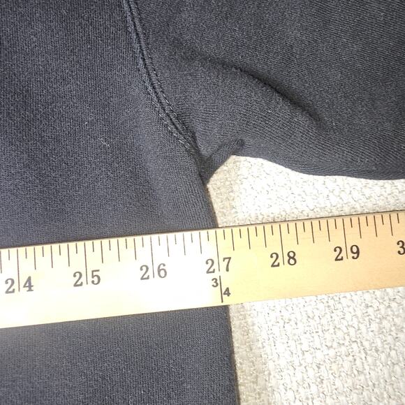 Obey Worldwide Black Hooded Cotton Sweatshirt XXL PTP 27 L 27 - Picture 3 of 8